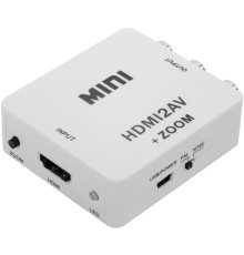 Конвертер HDMI -> AV Greenline, PAL, NTSC, SECAM, 1080p + ZOOM, GL-v128