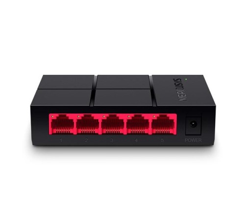 коммутатор Mercusys MS105G, 5-Port Gigabit Desktop Switch