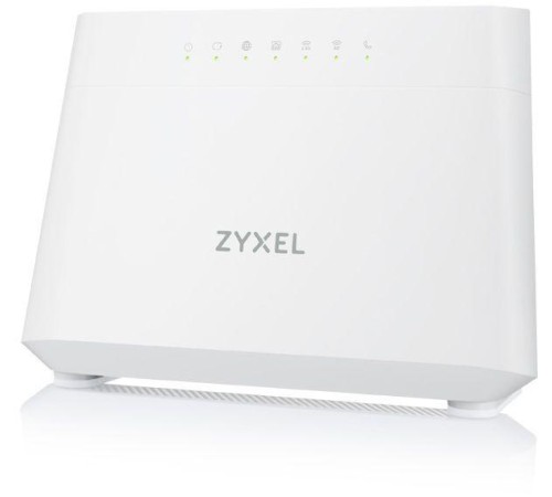 Маршрутизатор/ Wi-Fi router VDSL2/ADSL2+ Zyxel DX3301-T0, 2xWAN (GE RJ-45 and RJ-11), Annex A, profile 35b, 802.11a/b/g/n/ac/ax (600+1200 Mbps) , EasyMesh, 4xLAN GE, 2xFXS, 1xUSB2.0