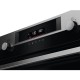 Встраиваемый духовой шкаф AEG/ С паром, 60 см, 71 л, черный+нержавеющая сталь, термозонд,каталитическая очистка