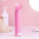 Вибромассажер для лица Fittop L-Clean, розовый
