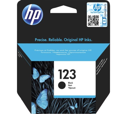 Картридж/ HP 123 Black Ink Cartridge