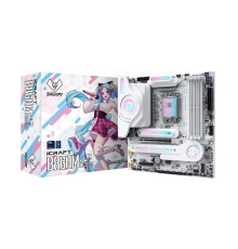 Материнская плата MAXSUN MS-iCraft 860M CROSS, LGA1851, B860, 4*DDR5, 4*SATA3, 2*M.2, USB 3.2, USB 2.0, Type-C, 1*PCIEx16, 1*PCIex4, HDMI+DP, mATX