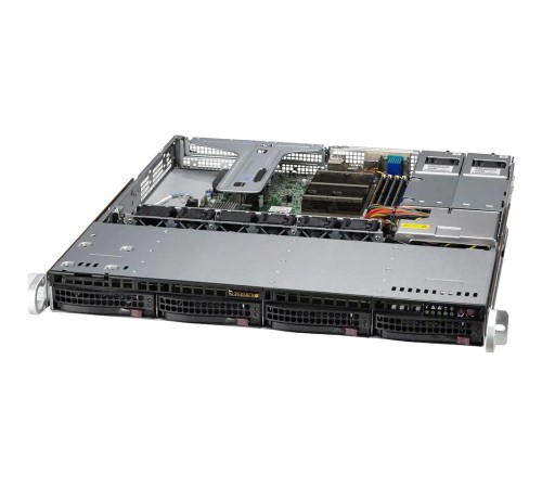 Серверная платформа/ UP 1U X12STH-SYS, CSE-813MF2TQ-R407RCBP,HF,RoHS Серверная платформа/ UP 1U X12STH-SYS, CSE-813MF2TQ-R407RCBP,HF,RoHS