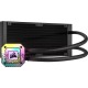 Система жидкостного охлаждения/ Water Cooling System Corsair iCUE H100i ELITE CAPELLIX XT (240mm, Black, RGB/ Fans: 2x120mm, 65.57CFM, 34.1dBA, 2100RPM/ S: 1851, 1700, 1200, 115x, 2011, 2066, AM5, AM4)