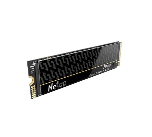 SSD накопитель Netac SSD NV7000-t 1TB PCIe 4 x4 M.2 2280 NVMe 3D NAND, R/W up to 7300/6600MB/s, OPS(R4K) 1000K/700K, TBW 640TB, slim heatspreader, 5y wty SSD накопитель Netac SSD NV7000-t 1TB PCIe 4 x4 M.2 2280 NVMe 3D NAND, R/W up to 7300/6600MB/s, OPS(R4K) 1000K/700K, TBW 640TB, slim heatspreader, 5y wty