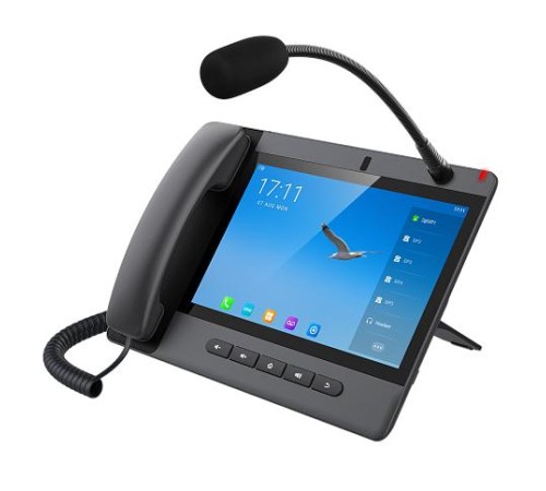 SIP-Телефон Fanvil Android 9.0 Built-in Adjustable 8MP Camera with a Privacy Cover10-party Audio Conference,3-party Video ConferencPTM handsetDual Gigabit ports, PoE IntegratedHD Voice20 SIP Lines SIP-Телефон Fanvil Android 9.0 Built-in Adjustable 8MP Camera with a Privacy Cover10-party Audio Conference,3-party Video ConferencPTM handsetDual Gigabit ports, PoE IntegratedHD Voice20 SIP Lines