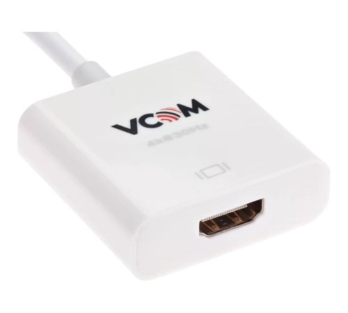 Кабель-переходник/ Кабель-переходник DisplayPort(M) ---> HDMI(F) 0.2m 4K@30Hz VCOM <CG601>