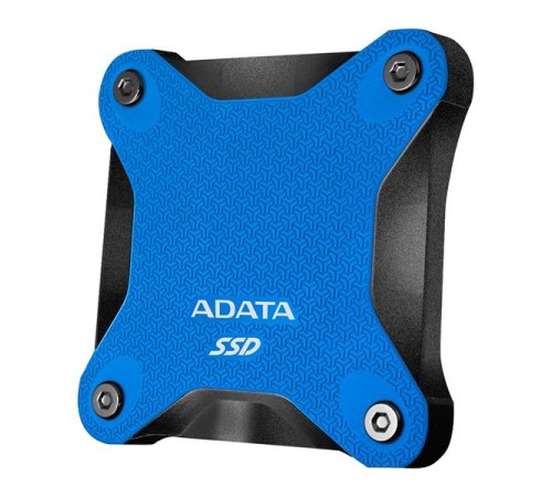 Внешний накопитель Внешний SSD 1TB USB 3.2 Gen 2 (USB 10Gbps) R550/W480MB/s 3D NAND COLOR BOX синий