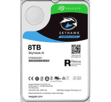 Жесткий диск/ HDD Seagate SkyHawk AI SATA 3.5"""" 8TB 7200 256MB  1 year warranty