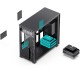 Корпус без блока питания/ Case JONSBO D41 MESH SCREEN, Midi-Tower, TG, no fan, 1xUSB-A 3.2 + 1xUSB-C 3.2, ATX, mATX Black