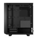 Корпус ПК без блока питания/ Case Fractal Design Meshify 2 Compact TG Dark Tint, Midi-Tower, 2x140mm + 1x120mm, 2xUSB-A 3.2 + 1xUSB 3.2 Type-C ATX, mATX, mITX Black