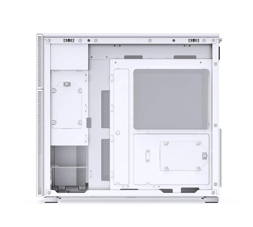 Корпус без блока питания/ Case JONSBO D41 STD, Midi-Tower, TG, no fan, 1xUSB-A 3.2 + 1xUSB-C 3.2, ATX, mATX White