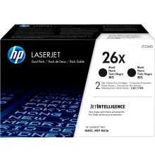 Тонер-картридж набор из 2 шт/ HP 26X Black 2-pack LJ Toner Cartridge