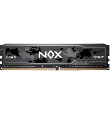 Оперативная память Apacer  DDR5  16GB  5600MHz DIMM NOX Black Gaming Memory (PC5-44800) CL40 1.25V (Retail) 2048*8  Heat Sink (Retail) 3 years (AH5U16G56C522MBAA-1)