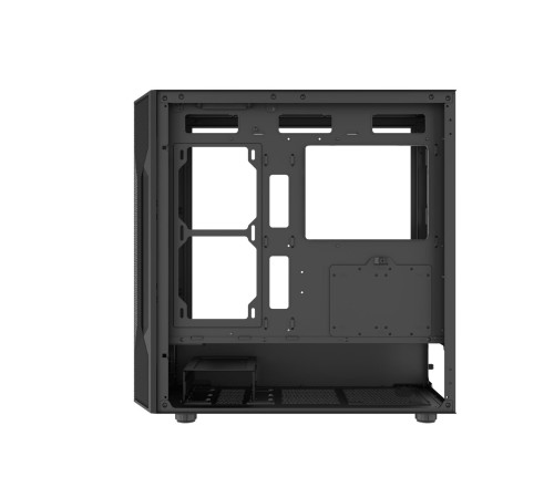 Корпус ПК без блока питания/ Case SAMA S40E Black, Midi-Tower, TG, no fans, 2xUSB 3.0 + 1xUSB 3.1 Type-C, ATX, mATX, mITX Black