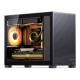 Корпус без блока питания/ Case JONSBO D32 STD, Mini-Tower, TG, no fan, 1xUSB-A 3.0 + 1xUSB-C 3.1, mATX, mITX Black