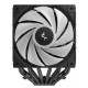 Кулер для процессора DEEPCOOL AG620 BK ARGB V2 LGA20XX/1700/1200/115X/AM5/AM4 (9шт/кор, TDP 260W, PWM, ARGB DUAL Fan 120mm, 6 тепл. трубок, черный) RET (R-AG620-BKAMMN-GJD)