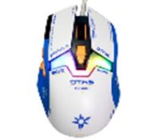 Мышь игровая проводная Dareu A980 White-Blue (Мятая упаковка)