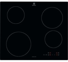 Индукционная варочная поверхность ELECTROLUX/ индукционная на 4 конфорки, cтеклокерамика, мощность: 6900 Вт, независимая установка, размеры (ШхГ): 59x52 см