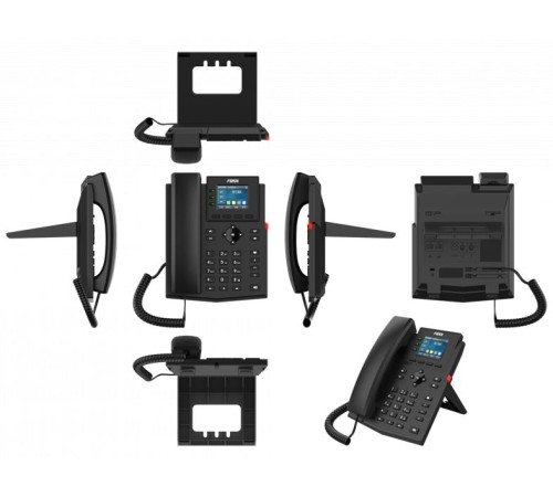 Телефон Fanvil X303G, 4 SIP-акк., 2,4", 320x240 Цвет. экран, POE, БП в комп., 2x1 Gbps Телефон Fanvil X303G, 4 SIP-акк., 2,4", 320x240 Цвет. экран, POE, БП в комп., 2x1 Gbps