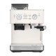 Полуавтоматическая кофемашина KitchenAid, давление 15 бар, 15 уровней помола, объем резервуара для воды 2.5 л, автоматический капучинатор, одновременное приготовление двух чашек, индикатор наличия зерен, индикация уровня воды, цвет фарфоровый белый