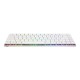 Клавиатра ASUS FALCHION RX LP, 2.4 GHz RF, Bluetooth, 65%, PBT, White
