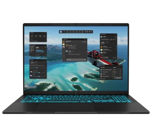 Ноутбук ASUS V16 V3607VH-RP046 Intel Core 5 210H /DDR5 16GB/ 1TB PCIE G4 SSD/ Nvidia RTX 5050 ( 8GB GDDR7 ) /16" WUXGA (1920 x 1200) 16:10 AG,300NITS IPS,144Hz/No OS/Black
