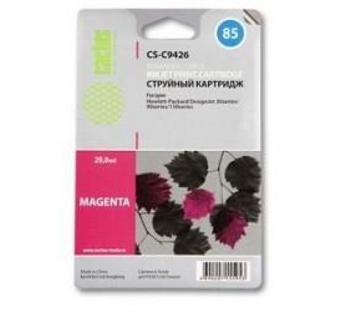 -/ Картридж струйный Cactus CS-C9426 №85 пурпурный (29мл) для HP DJ 30/130