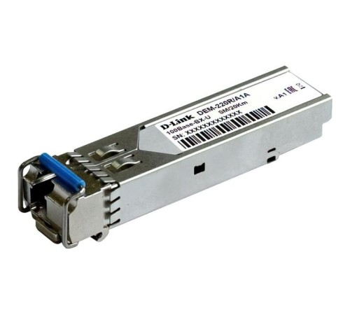 Трансивер/ 220R/20KM WDM SFP Transceiver, 100Base-BX-U, Simplex LC, Single-mode, TX: 1310mn, RX: 1550nm, 20KM Трансивер/ 220R/20KM WDM SFP Transceiver, 100Base-BX-U, Simplex LC, Single-mode, TX: 1310mn, RX: 1550nm, 20KM
