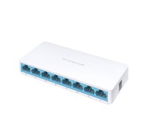 Коммутатор/ 8-port 10/100Mbps desktop switch, plastic case