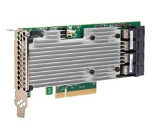 Контроллер/ MegaRAID SAS 9361-16i SGL (16-Port Int, 12Gb/s SAS, PCIe 3.0, 2GB DDR3)