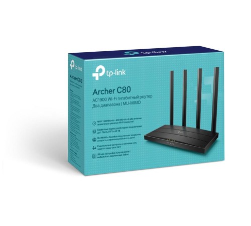 Маршрутизатор/ TP-Link, Маршрутизатор SOHO, TP-Link, Archer C80 Маршрутизатор/ TP-Link, Маршрутизатор SOHO, TP-Link, Archer C80
