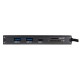 Док-станция/ Docking station HIPER USB-C HUB 11in1 (1*USB-C 100W PD, 1*HDMI 4K@60Hz, 2*DP 4K@60Hz, 2*USB-A 3.0 (5Gbps data), 1*USB-C 3.0 (5Gbps data), 1*microSD, 1*SD, 1*3.5mm audio, 1*RJ45 Gb)