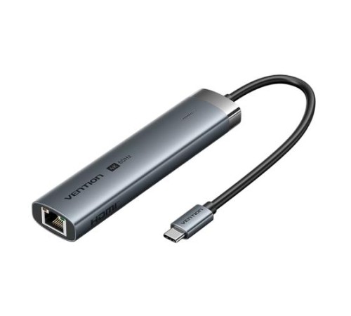 Мультифункциональный хаб Vention USB-C 6 в 1, шт. Мультифункциональный хаб Vention USB-C 6 в 1, шт.