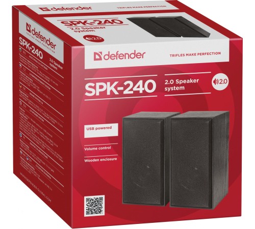 Defender Акустическая 2.0 система SPK 240 6 Вт, питание от USB