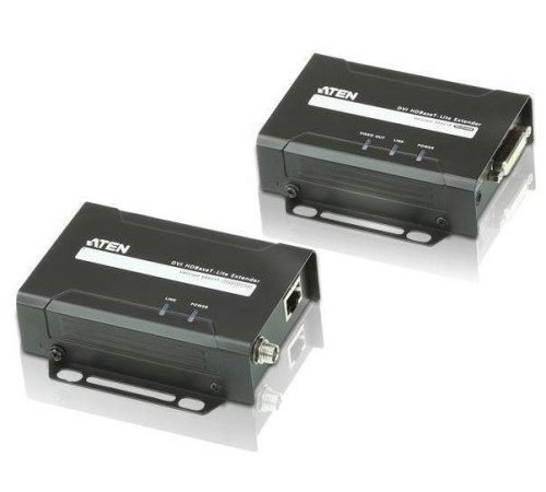 Удлинитель ATEN DVI HDBaseT-Lite Extender W/EU ADP Удлинитель ATEN DVI HDBaseT-Lite Extender W/EU ADP