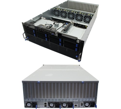 Серверная платформа/ ASUS ESC8000A-E12-SKU2/10G/3kW(2+2)/2 PCIe/2 NVMe Серверная платформа/ ASUS ESC8000A-E12-SKU2/10G/3kW(2+2)/2 PCIe/2 NVMe