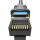 Патч-корд удлинитель Vention прямой SSTP cat.6, RJ45 - 3м. Черный