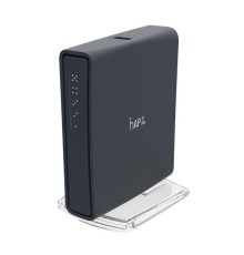 Точка доступа wi-fi MikroTik hAP ac lite with 650MHz CPU, 64MB RAM, 5xLAN, built-in 2.4Ghz 802.11b/g/n two chain wireless with integrated antennas, built-in 5Ghz 802.11ac single  chain wireless with integrated antenna, U