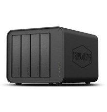 Система хранения данных TerraMaster F4-424 Pro tower NAS 8C 3,8Ghz/32Gb/TRAID,JBOD,RAID0,1,10,5,6/up to 4 HS SATA(3,5' or 2,5')/2xM.2 2280 NVMe/2xUSB3.2 /HDMI/2x2,5GbE RJ-45/iSCSI/1xPS/1YW