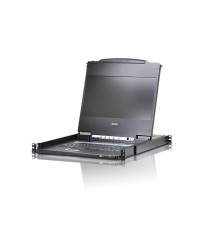 КВМ консоль ATEN 17.3" Single Rail LCD Console (USB, HDMI / DVI / VGA, 1920x1080)