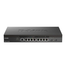 коммутатор D-Link PROJ Настраиваемый L2+ коммутатор, 8x10GBase-T, 2x10GBase-X SFP+, CLI, консольный порт RJ-45