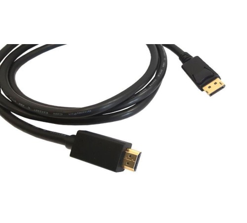 Кабель DisplayPort-HDMI (Вилка - Вилка), 0,9 м/ DisplayPort  HDMI Cable 0.9m