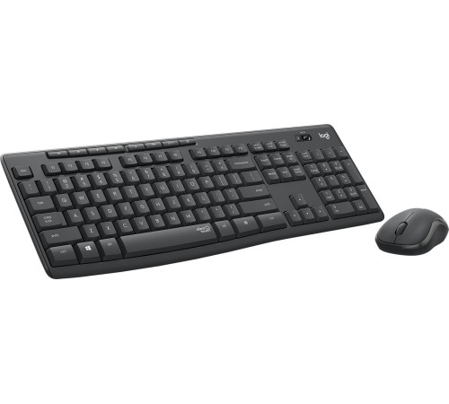 Комплект (клавиатура + мышь)/ Logitech Wireless MK295 Silent Combo GRAPHITE Retail Комплект (клавиатура + мышь)/ Logitech Wireless MK295 Silent Combo GRAPHITE Retail