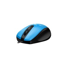 Мышь DX-150X, USB, G5, голубая/чёрная (blue, optical 1000dpi, подходит под правую руку)