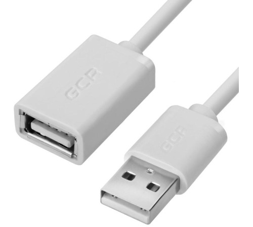 Greenconnect Удлинитель 0.3m USB 2.0, AM/AF, белый, 28/28 AWG, морозостойкий, GCR-UEC5M-BB-0.3m Greenconnect Удлинитель 0.3m USB 2.0, AM/AF, белый, 28/28 AWG, морозостойкий, GCR-UEC5M-BB-0.3m