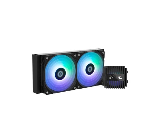Система водяного охлаждения Zalman CPU Liquid Cooler 240mm, ARGB, black