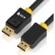 Greenconnect Кабель 3.0m DisplayPort v1.2, 20M/20M, черный, 28/28 AWG, GCR-DP2DP-3.0m