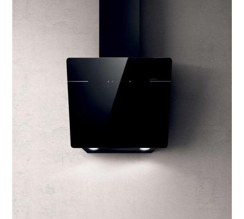 Вытяжки ELICA/ Пристенная наклонная, 60 см, 1200 куб.м., сенсорное управление, черное стекло